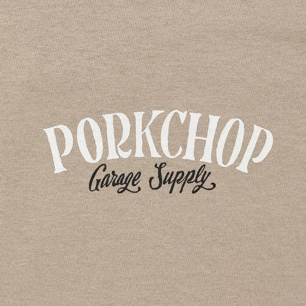 PORK BACK TEE - SAND / ショートスリーブTシャツ