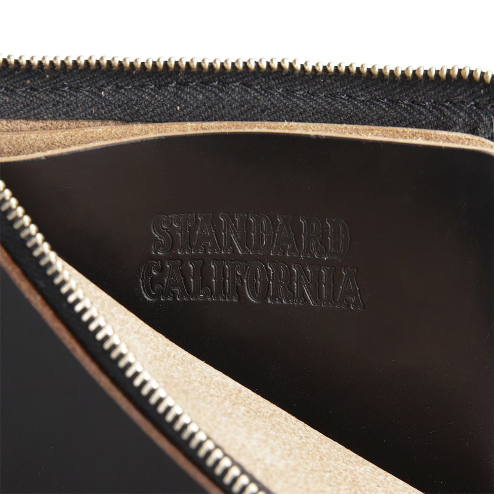 Button Works / SD Leather Wallet - Black / レザーウォレット / OTBNA230