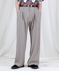 REFLAX WEATHER CLOTH WIDE PT / 2タックワイドパンツ / 479103