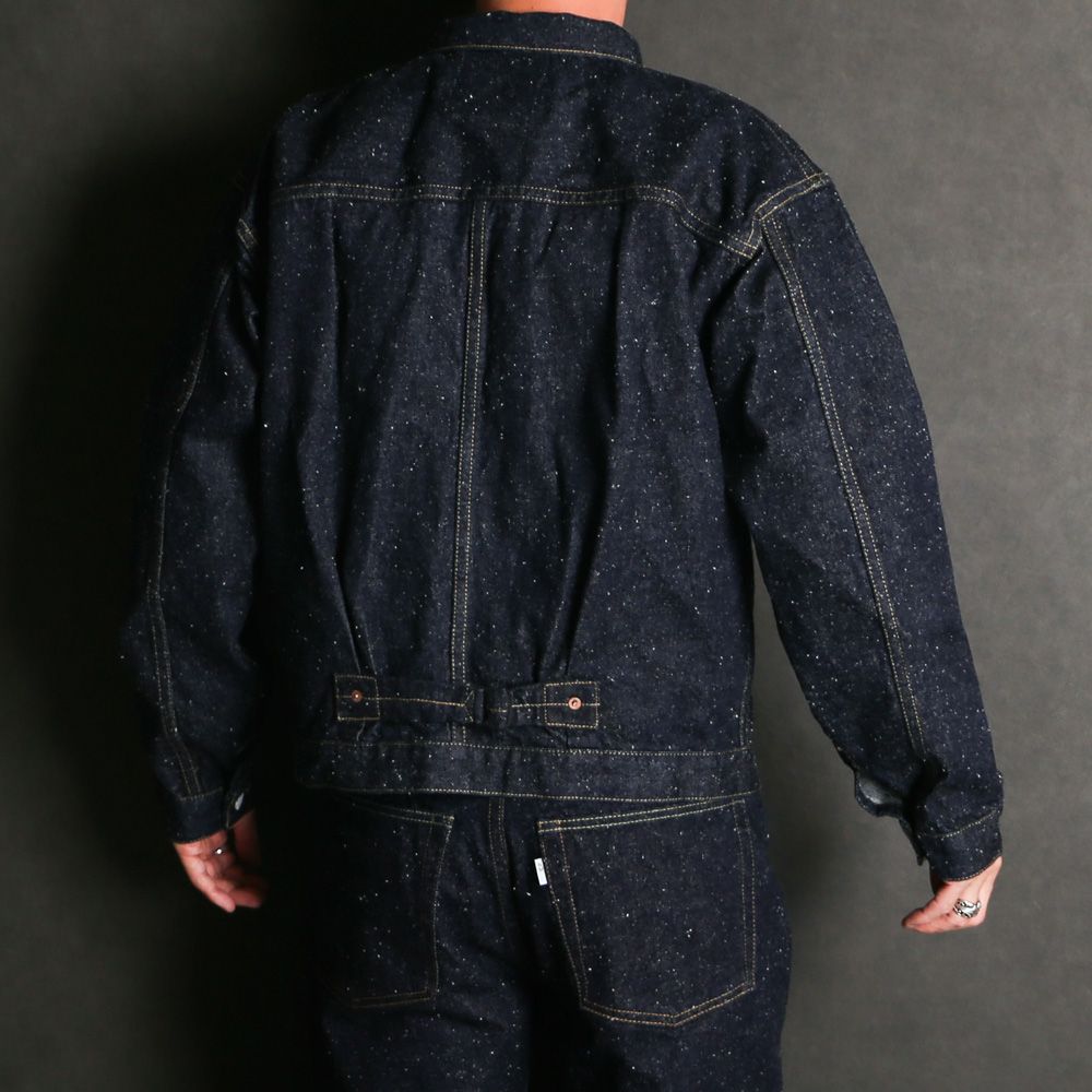 #001 T-BACK DENIM JACKET ONE-WASHED / JK-YY-0001
