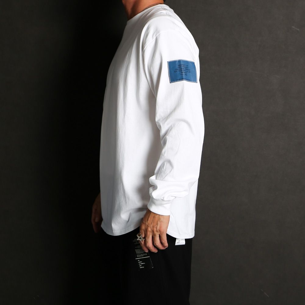 LONG SLEEVE T-SHIRT - WHITE / 9242-CS82