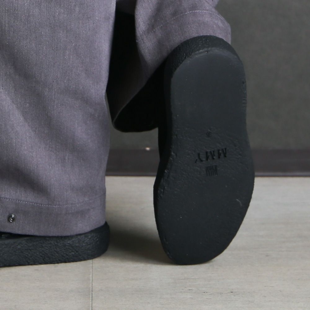 × General Scale. Maison MIHARA YASUHIRO  / Suede Lace-up Boots - Black / 2252-SE01