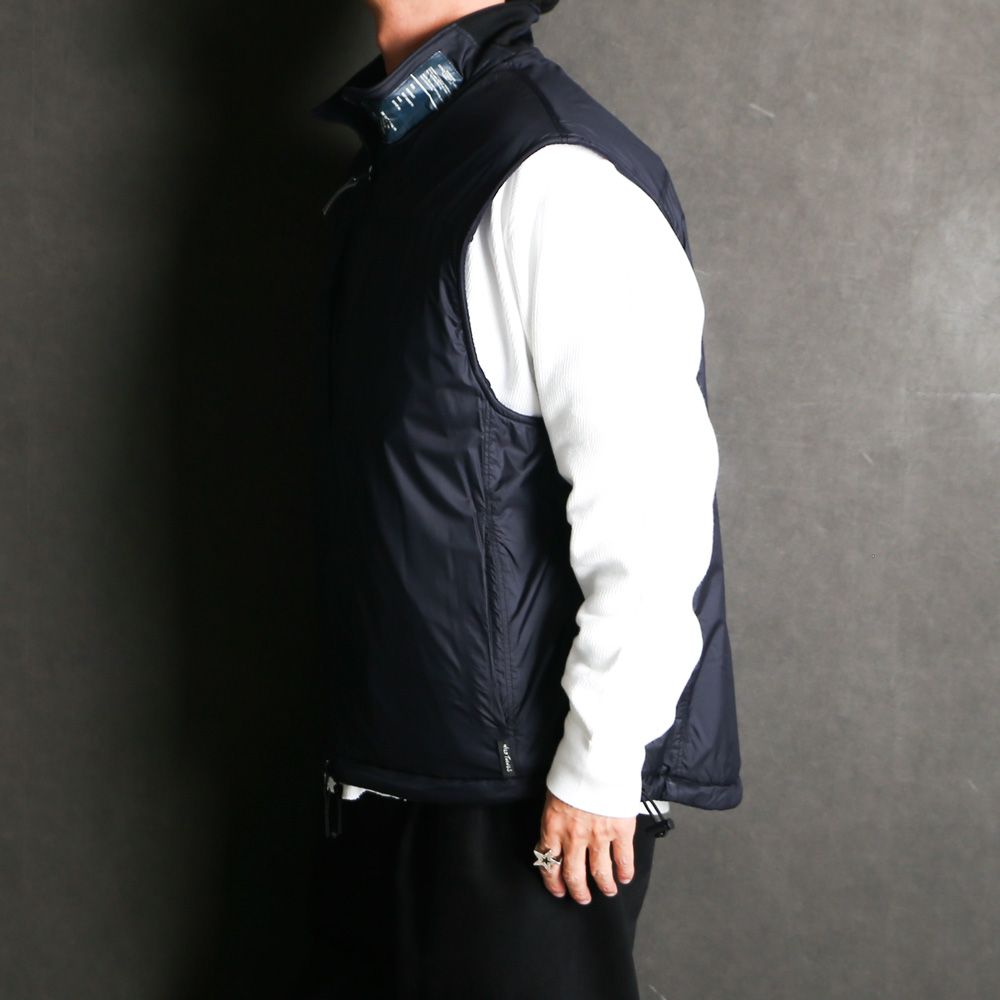 × WILD THINGS / REVERSIBLE VEST - NAVY / 9252-VE01-003