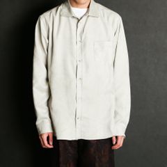 ECO SUEDE SH / エコスエード プレーンシャツ / 379207