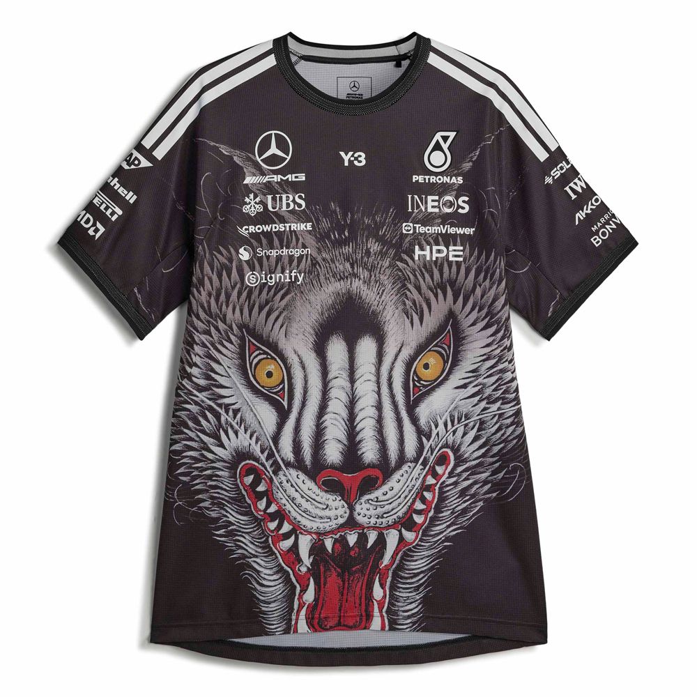 Y-3 MERCEDES - AMG PETRONAS FORMULA 1 TEAM DRIVER SHORT SLEEVE JERSEY / Tシャツ / KT2226