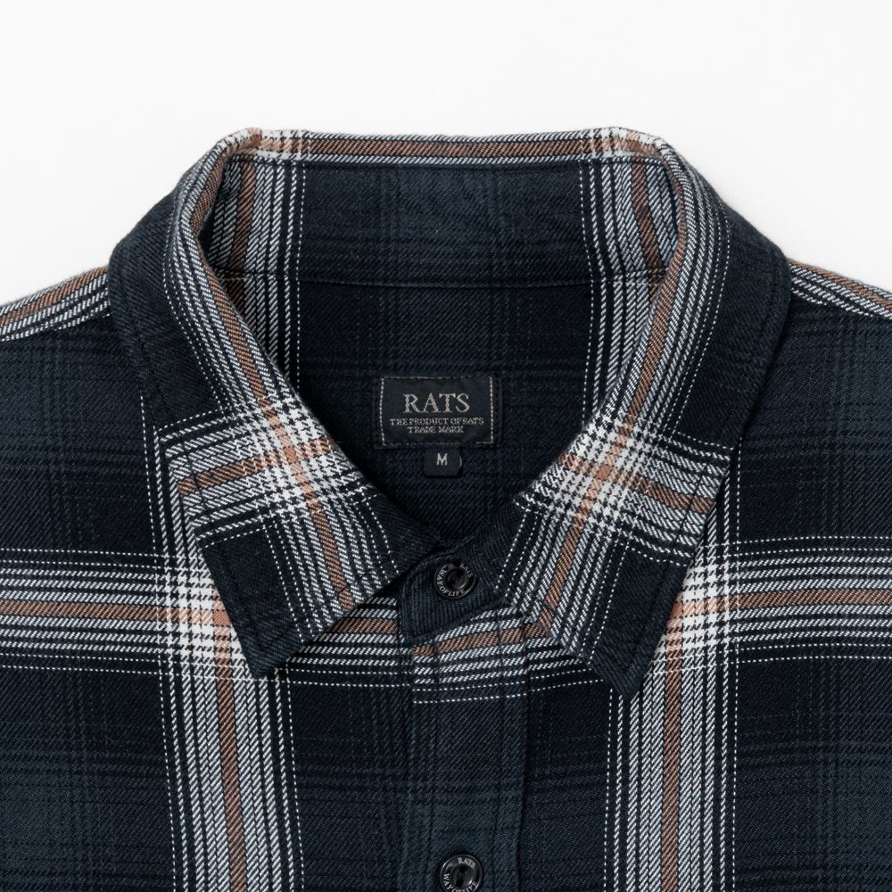 COTTON RAYON CHECK SHIRT / コットンレーヨンチェックシャツ / 26'RS-0806