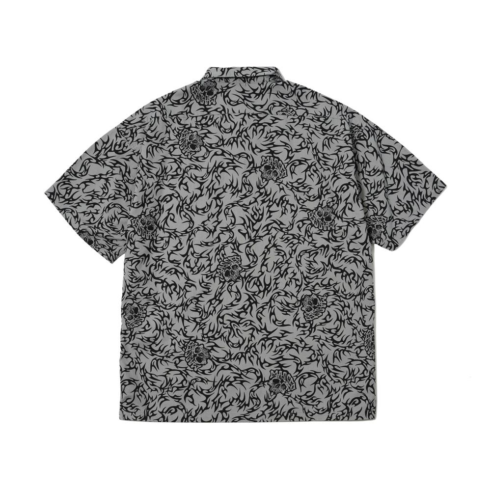 MASSES SKULL スカルシャツ Mサイズ MASSES 「SHIRT SKULL」 オープンカラーシャツ