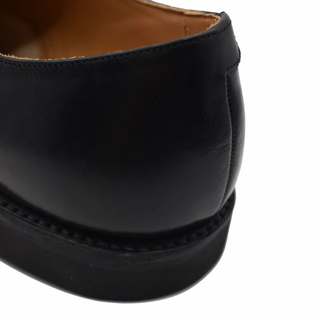 Leather Officer Shoes - BLK / MGK-009