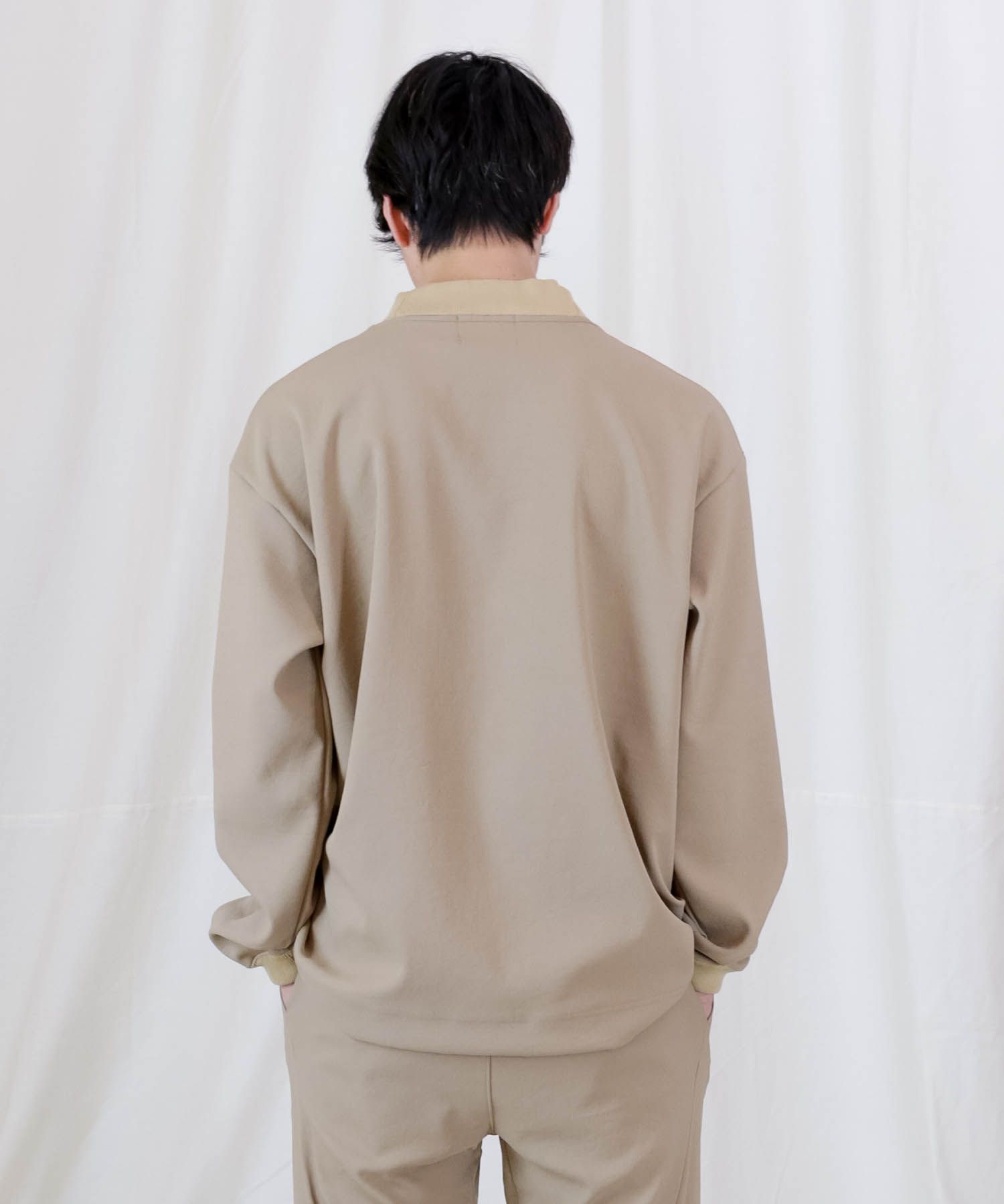 FULLDULL MOCK NECK L/S T / モックネック プルオーバーシャツ / 379111