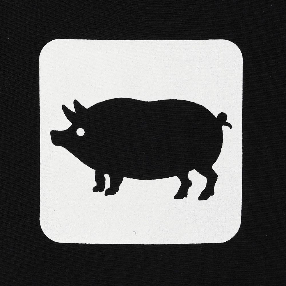 CYOW HOODIE - BLACK / プルオーバーパーカー