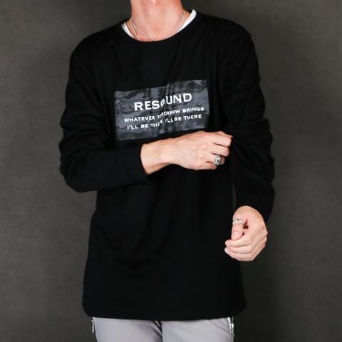 camouflage BOX ROGO LONG TEE / ボックスロゴ ロングスリーブTシャツ / RC17-T-002