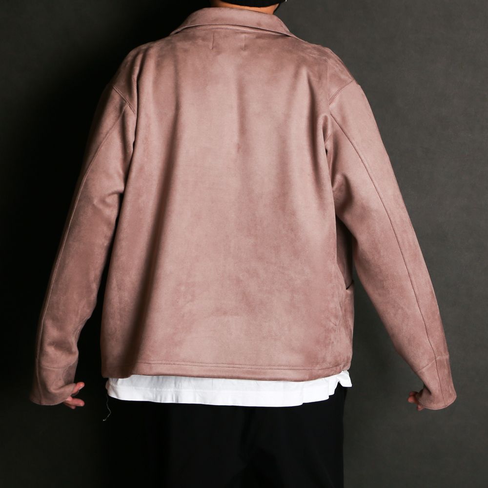 TECH KNIT SUEDE JK / ダンボールスエード カバーオール / 179204