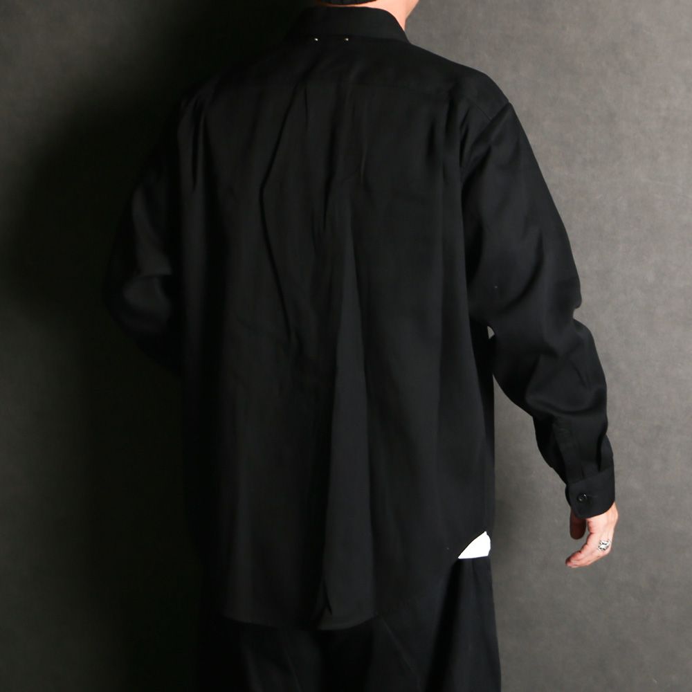 【ラスト1点-サイズ3】 Denim Military SH - BLK / 2509-5001