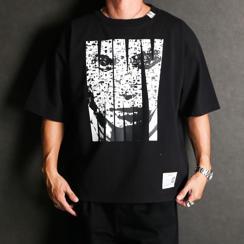 MASSES × Maison MIHARA YASUHIRO / FACE PRINT T-SHIRTS MMY - BLACK / Tシャツ / C15TS042