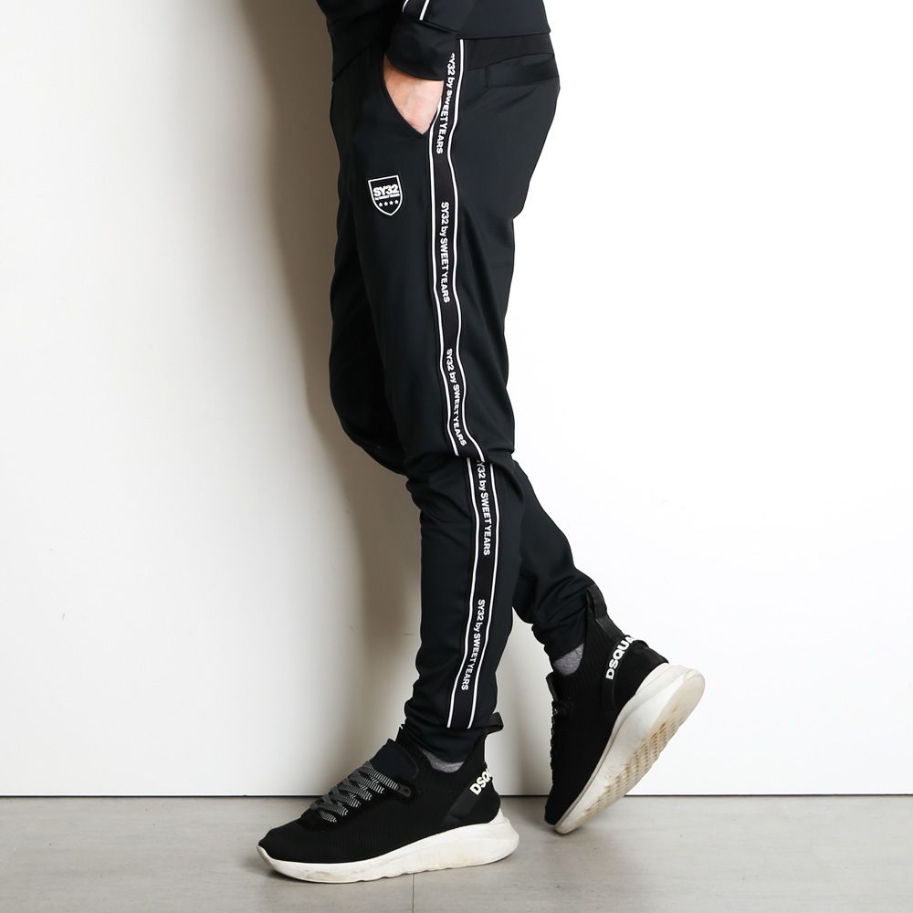 SY32 by SWEET YEARS - LINE TAPE TRACK PANTS / トラックパンツ