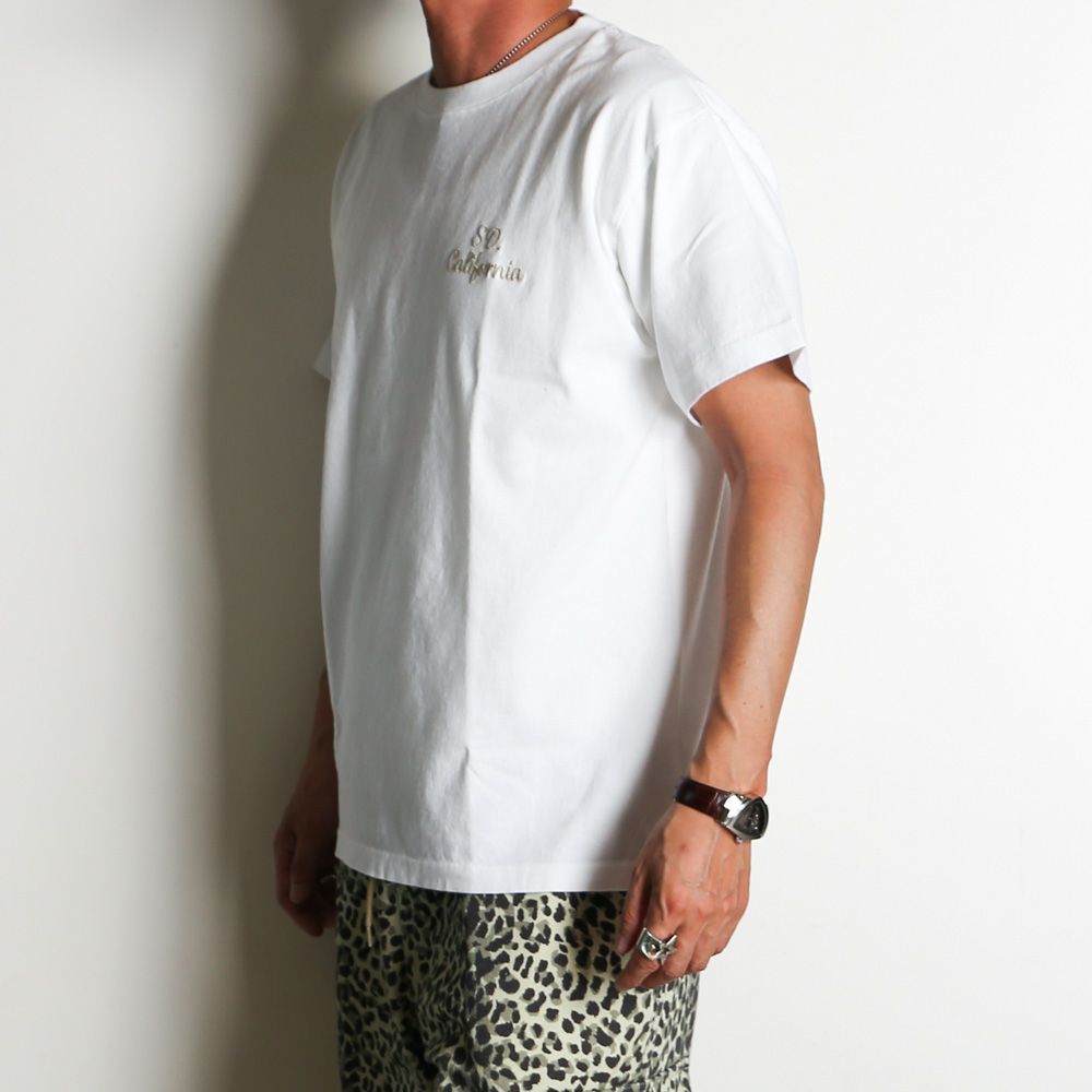 SD US Cotton Logo T - White / Tシャツ / TSOAC100