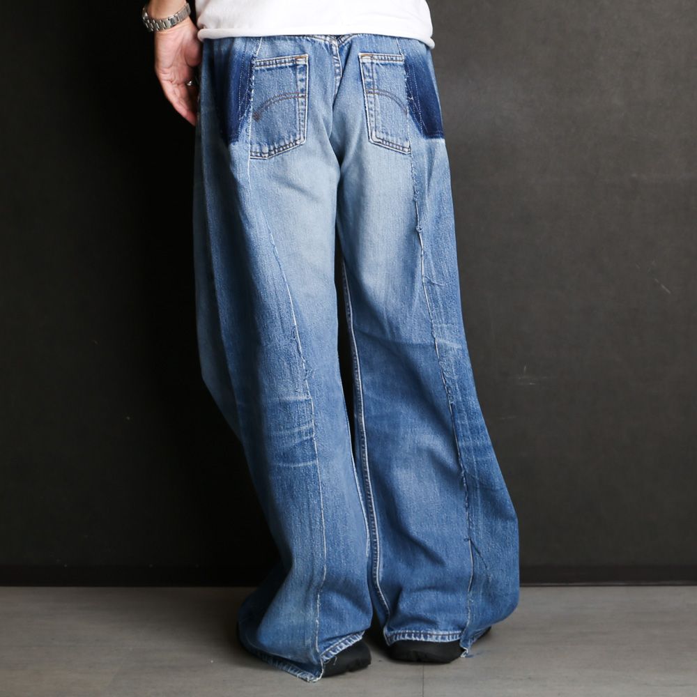 OLD PARK×MINEDENIM / Rebuild Buggy Jeans / MND