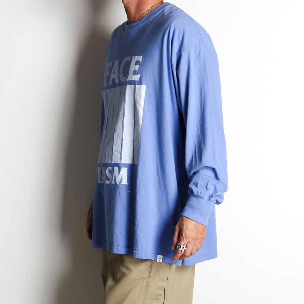 FACETASM - 7 BARS LONG SLEEVE TEE - BLACK / グラフィック T