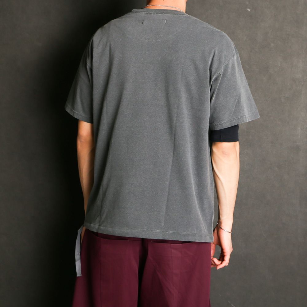 WASHED TEE / ロゴ カットソー / VTM-21-T-040