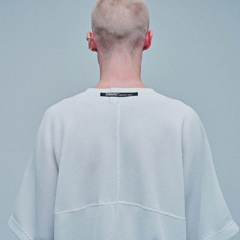 THE LINKED WAFFLE S/S TEE - WHITE / 2501002