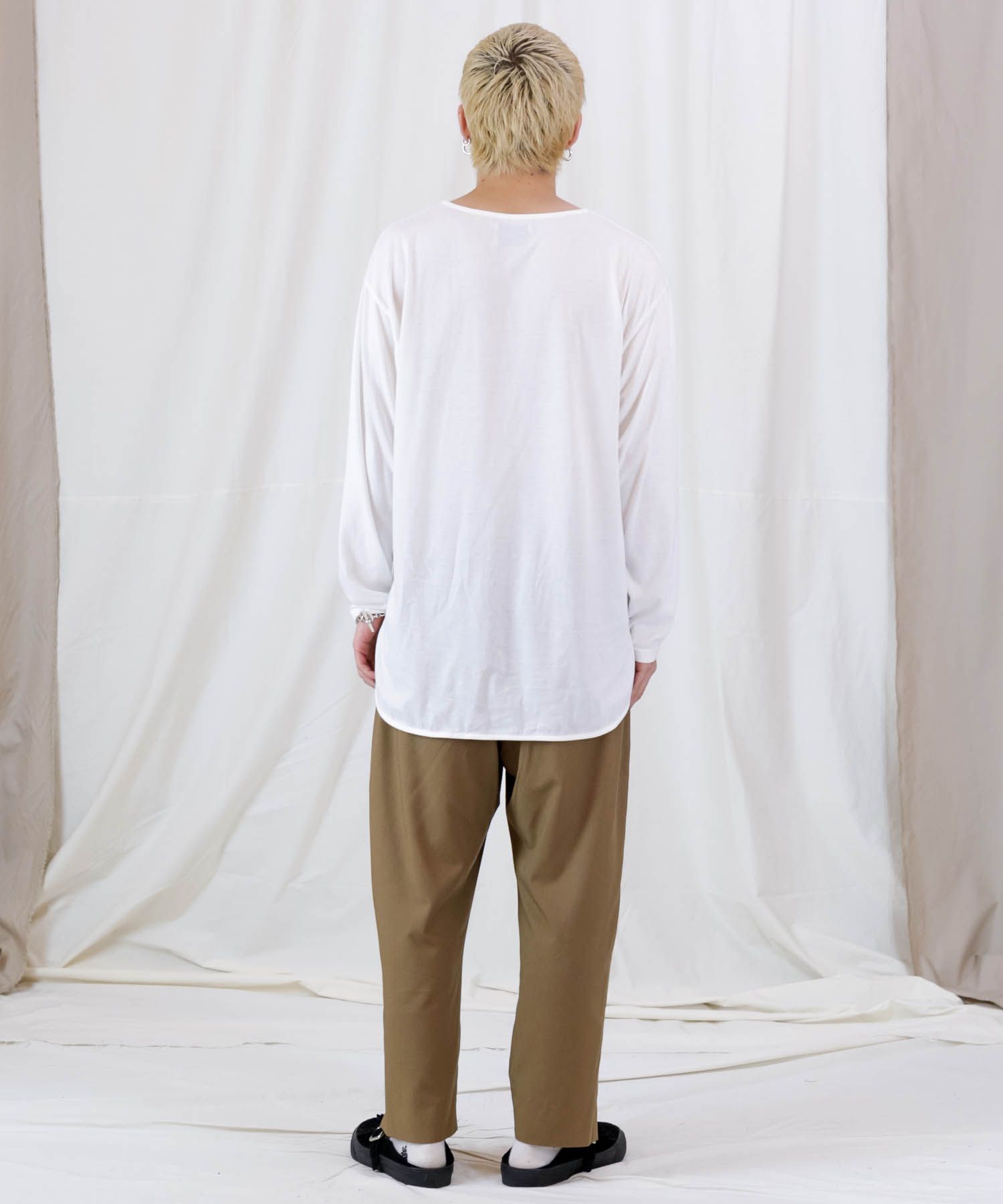 LAYERED LONG CS / レイヤード ロングカットソー / 179101