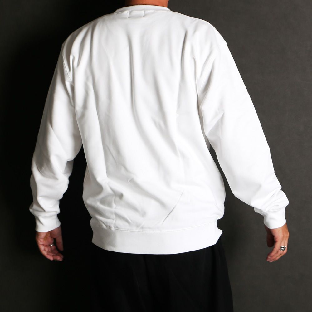 SCRIPT COLLEGE SWEAT - WHITE / スウェット