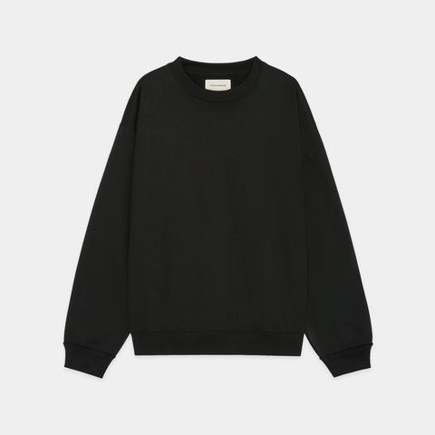 Comfort Sweat - Black / オーガニックコットンヘビー吊裏毛 - コンフォートスウェット / A26C13CS04C