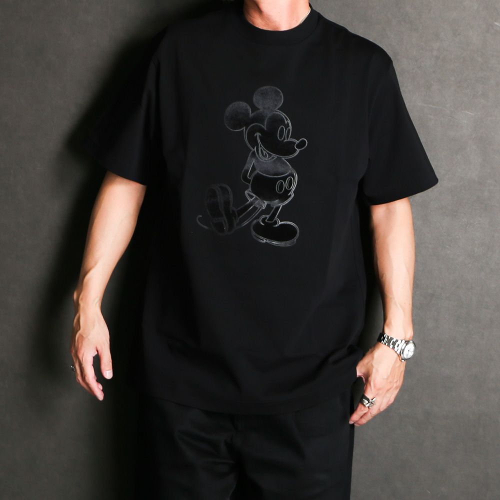 Mickey Mouse T-SHIRT - BLACK / 1244-CS01-001 pieces