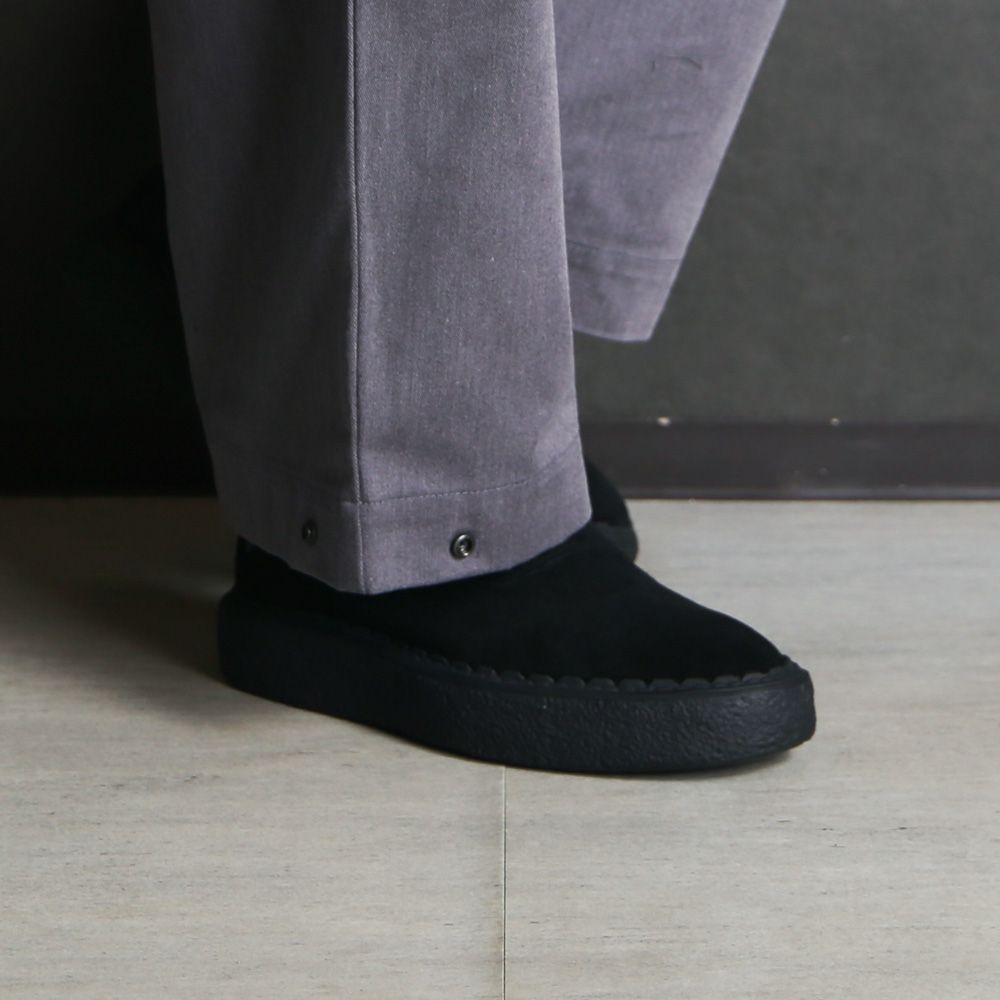 × General Scale. Maison MIHARA YASUHIRO  / Suede Lace-up Boots - Black / 2252-SE01