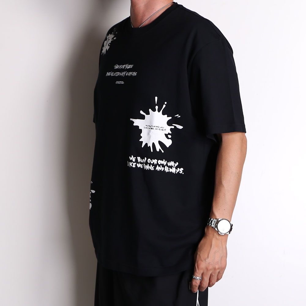 DOROP INK TEE / プリント Tシャツ / 22'RT-0503