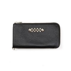 STUDS LEATHER ZIP MULTI LONG WALLET / スタッズ マルチロングウォレット / CL-26SS014LE