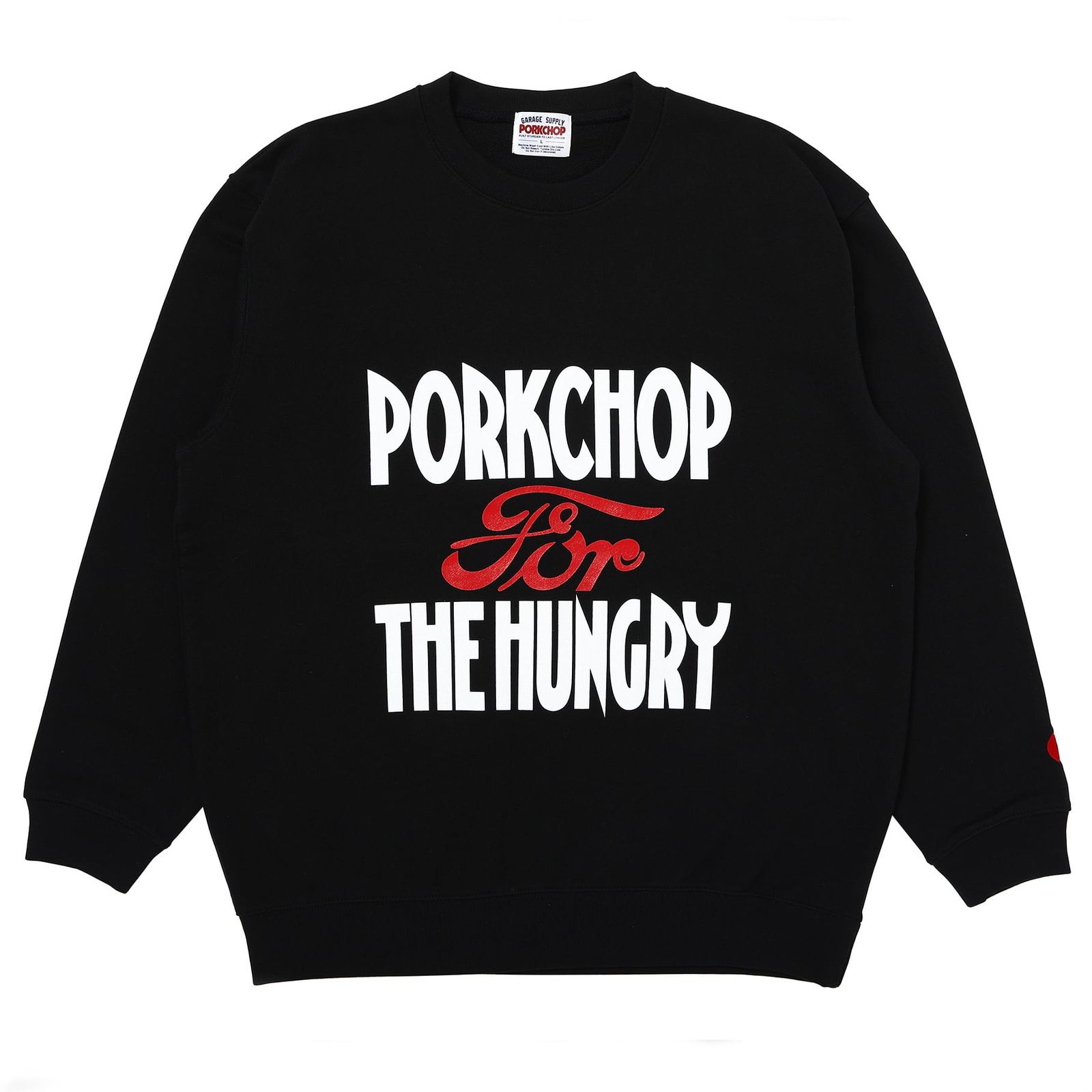 HUNGRY SWEAT - BLACK / スウェット