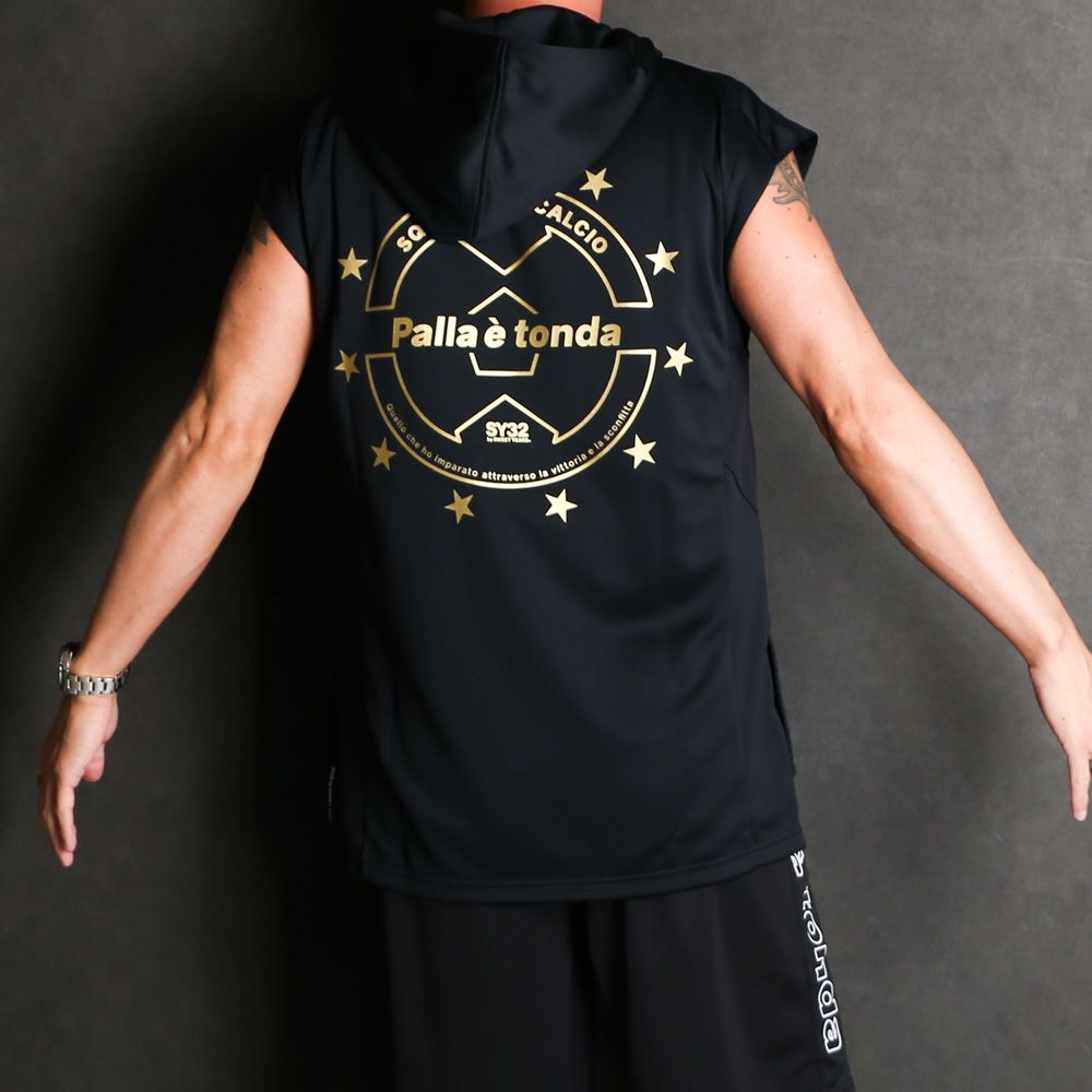 ACTIVE WORK OUT NOSLEVE HOODIE  / ノースリーブ パーカー / 14205