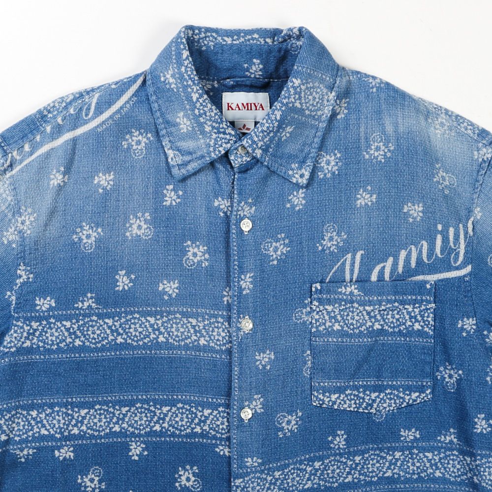 Bandana Discharge Shirt / バンダナ ディスチャージ シャツ / G16SH038