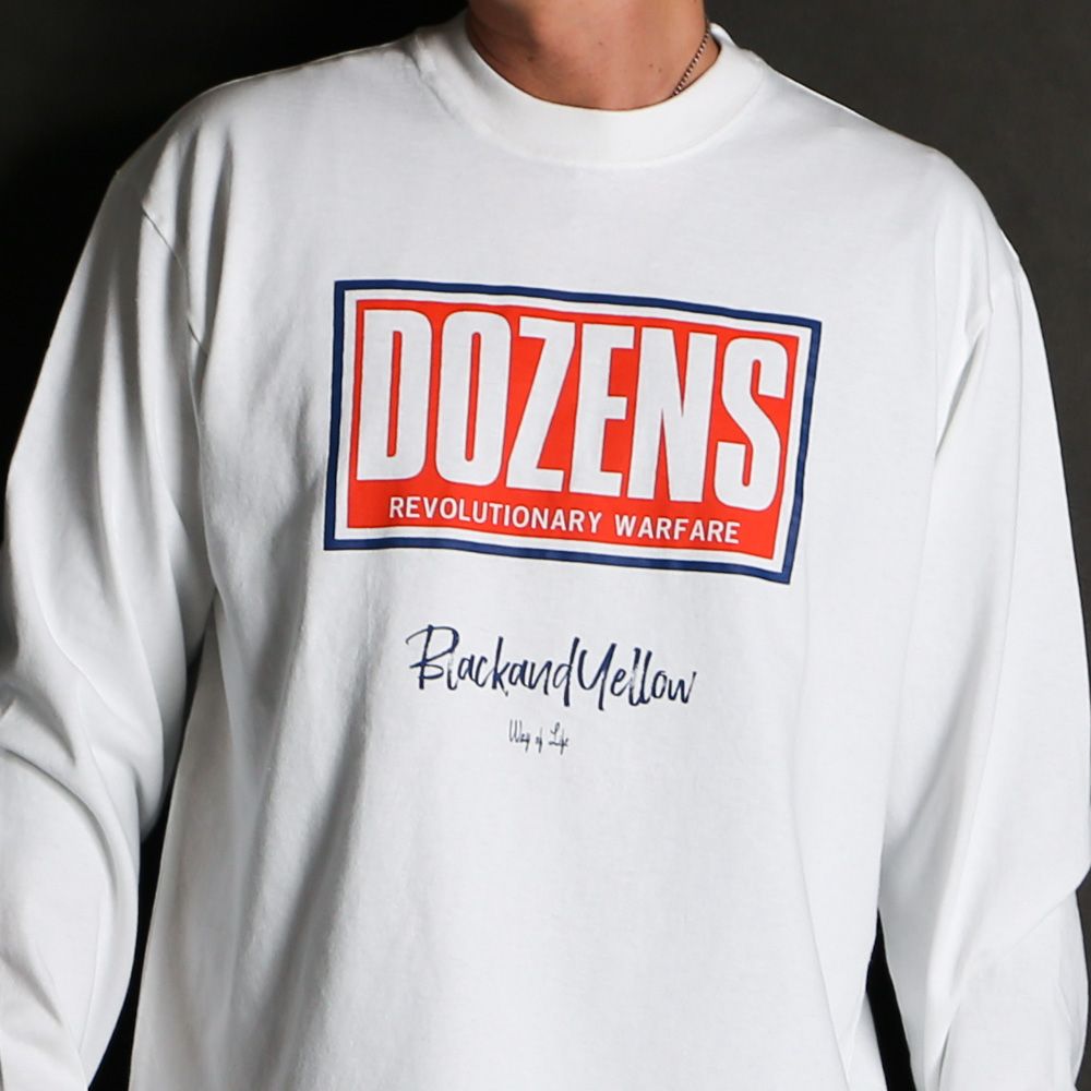 FRAME DOZENS L/S TEE - WHITE / ロングスリーブ Tシャツ / 26'RTC-0302