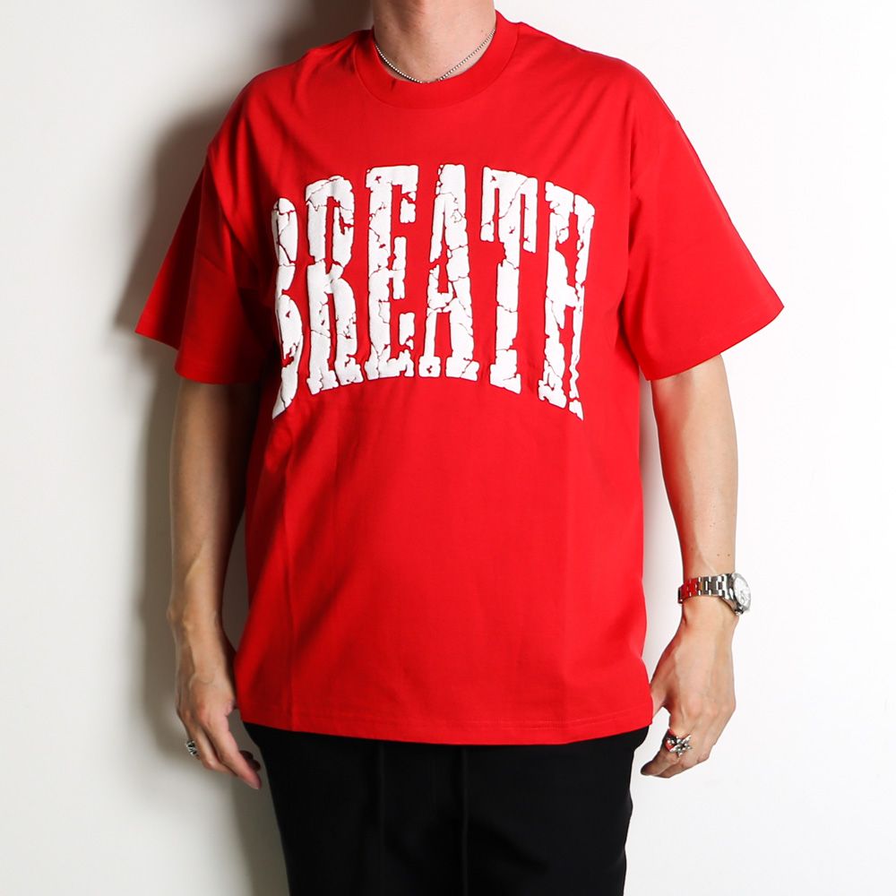 BREATH - CRACK LOGO TEE / クラックプリント Tシャツ / BR23SS-T7005