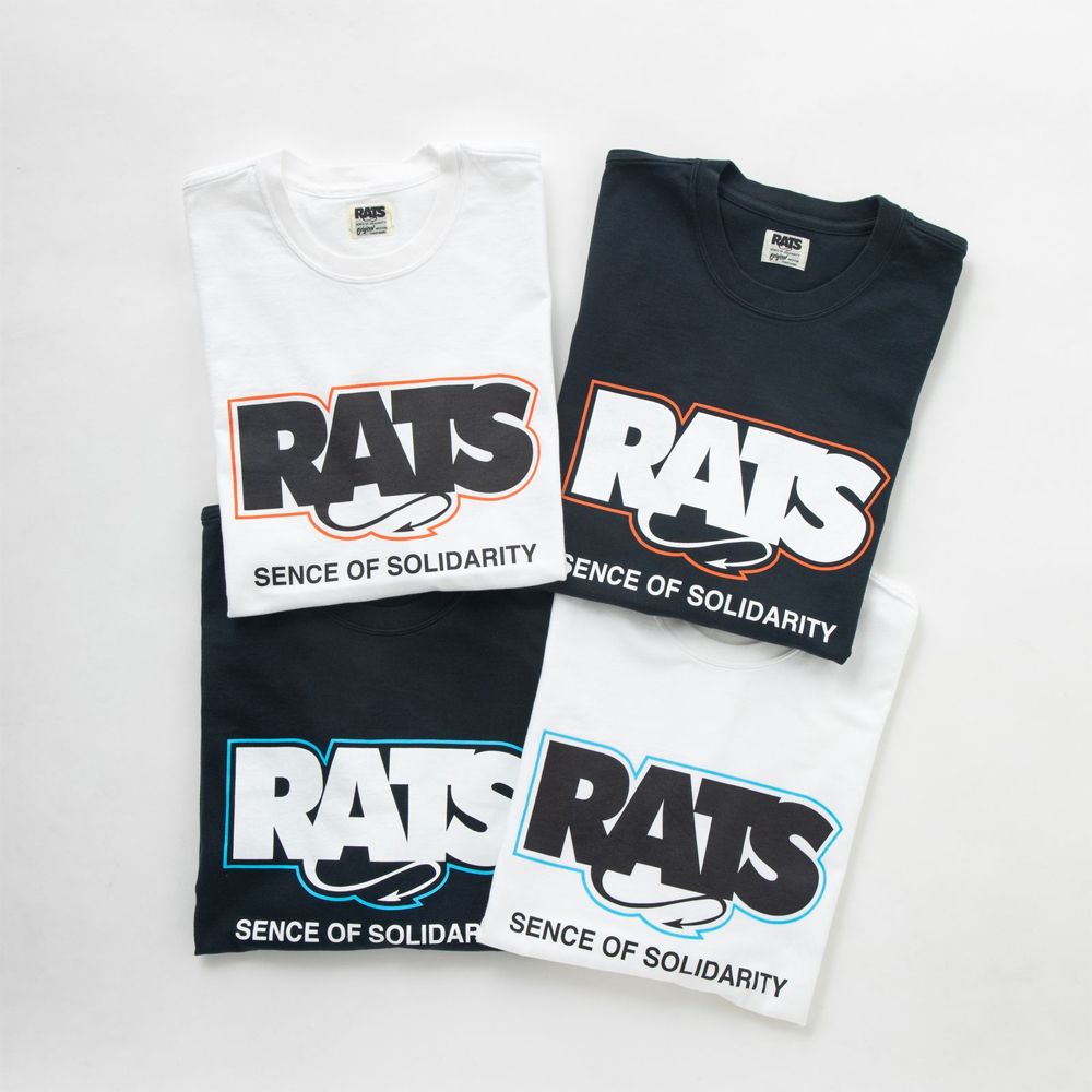 BOX FLAME LOGO TEE / ボックスフレームロゴ Tシャツ / 21'RT-0505