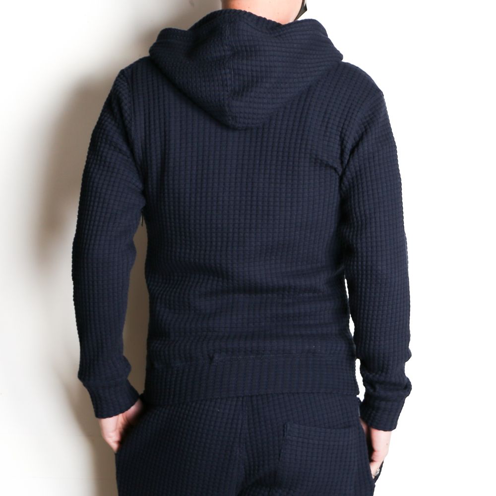 BIG WAFFLE Hoodie / ビッグワッフル ジップアップパーカー / MSEA21S0846-M