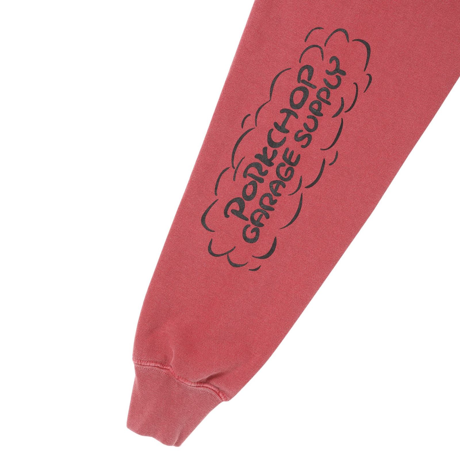 RUNNING LOGO HOODIE - CRIMSON RED / プルオーバーパーカー