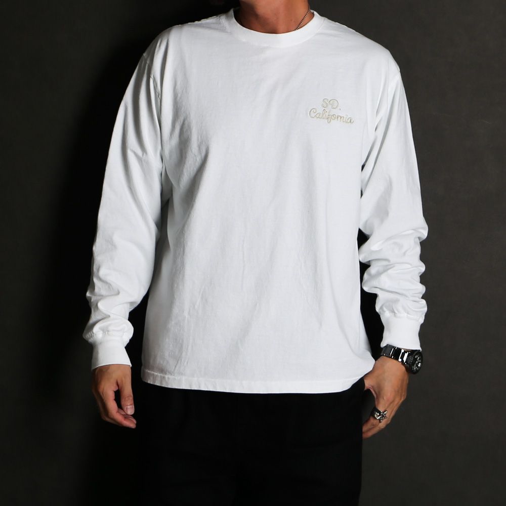 SD US Cotton Logo LS T - WHITE / Tシャツ / TSOLD120