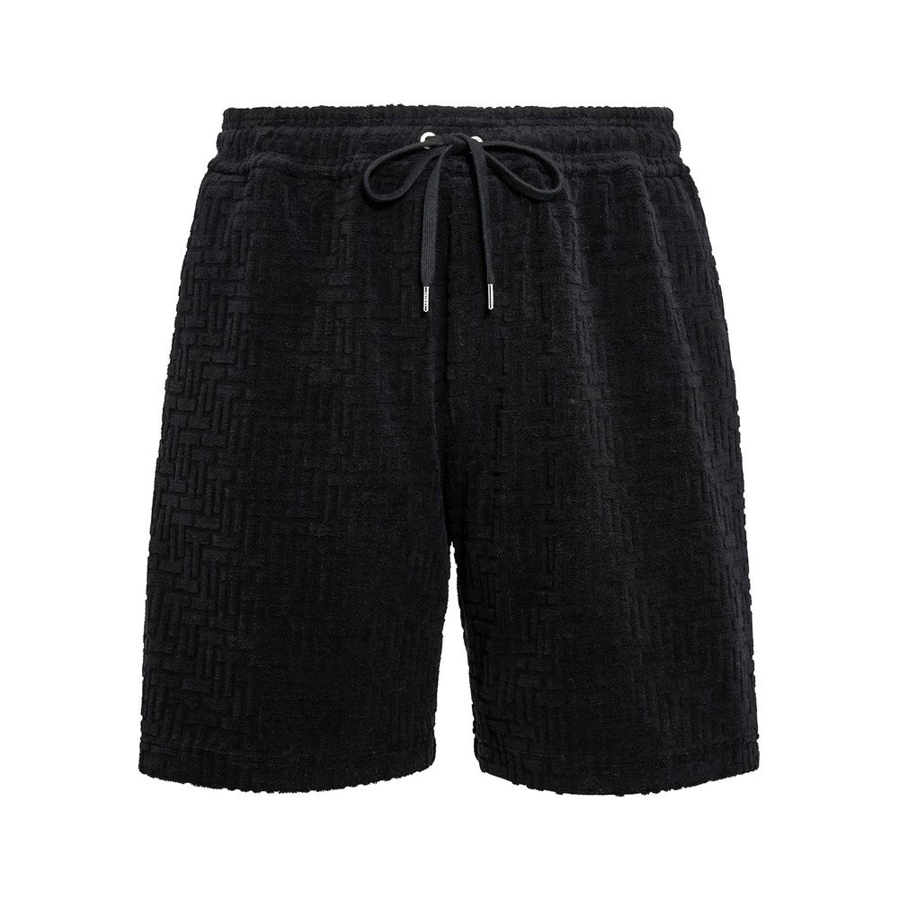 NAVA ナヴァ - BLACK / パイル ショートパンツ / MCKZ0470103588