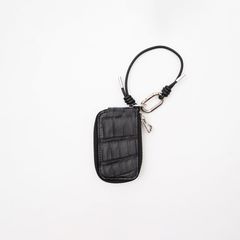 CRISTY SMART KEY CASE / CROCO / BLACK / ITTI-WLT-030-CRC