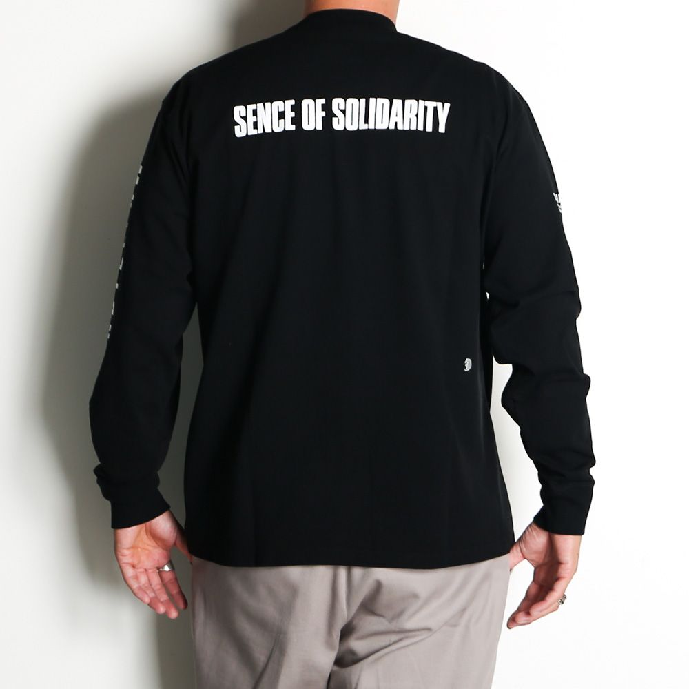 MC L/S TEE - BLACK / ロングスリーブ Tシャツ / 26'RTC-0802
