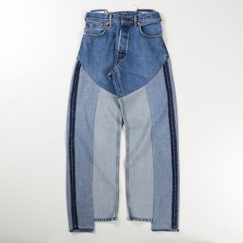 【サイズ W28】 OLD PARK×MINEDENIM / Inside_out Chaps Jeans / MND-25SSOP002