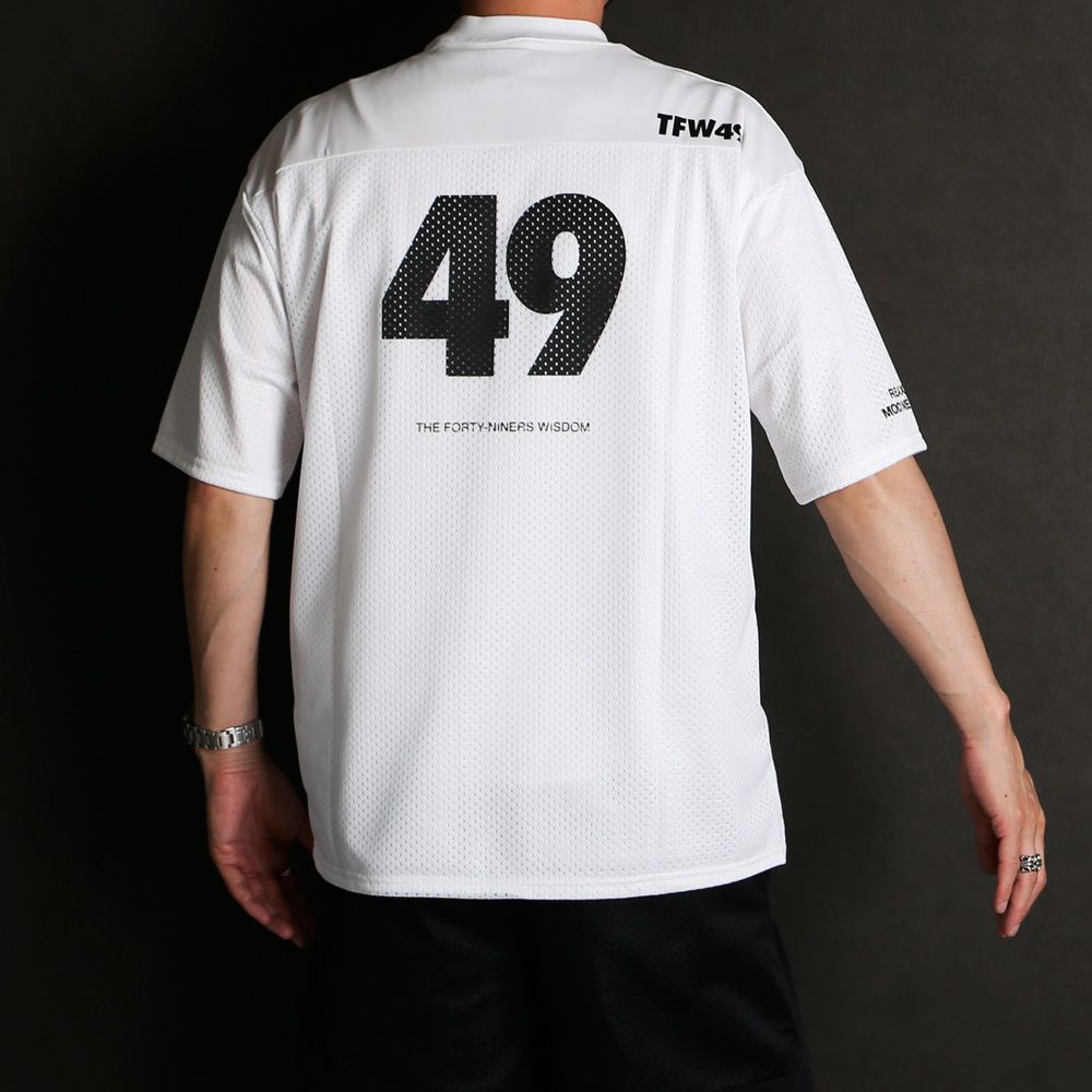 RELAX MESH MOCKNECK T / モックネック メッシュTシャツ / T102310010