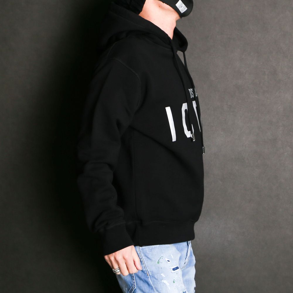 DSQUARED2 - ICON Hooded Sweatshirt / アイコン プルオーバーパーカー