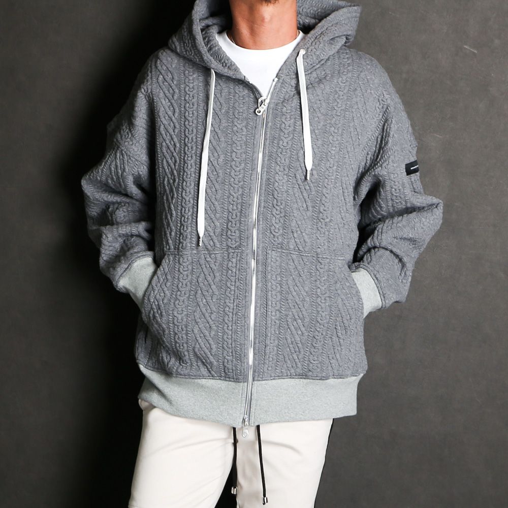 ROPE zip loose hoodie / ジップアップパーカー / RC29-C-004