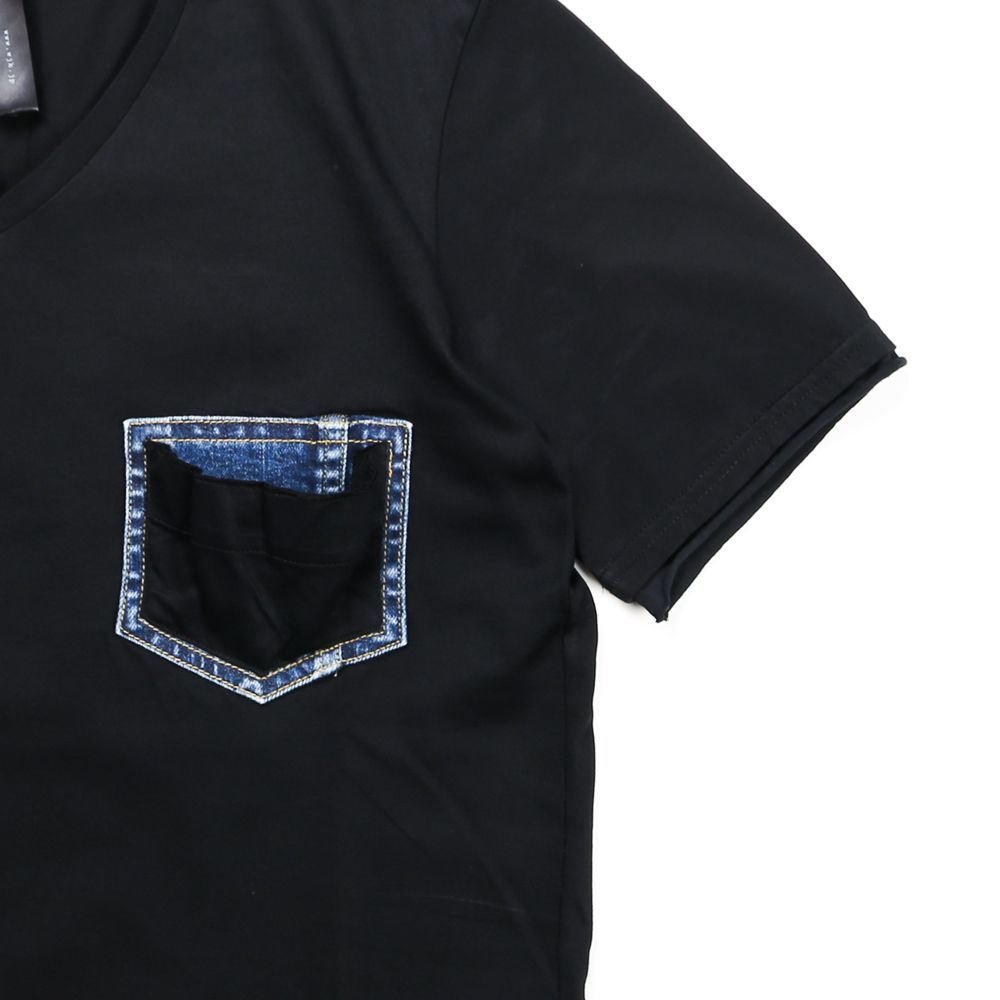 denim pocket-T / デニムポケット カットオフTシャツ / 7943 lj91t