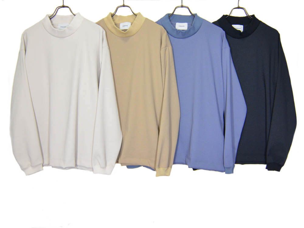 FULLDULL MOCK NECK L/S T / モックネック プルオーバーシャツ / 379111