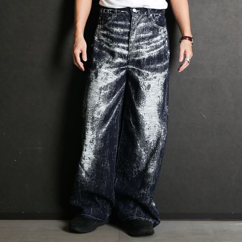 "TAAKK DENIM" Wide Denim - One Wash / ワイドデニム / TA26SS-PT132